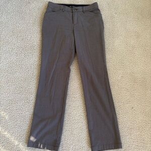 Lee, Tan Straight Leg Dress Pants, Size 6